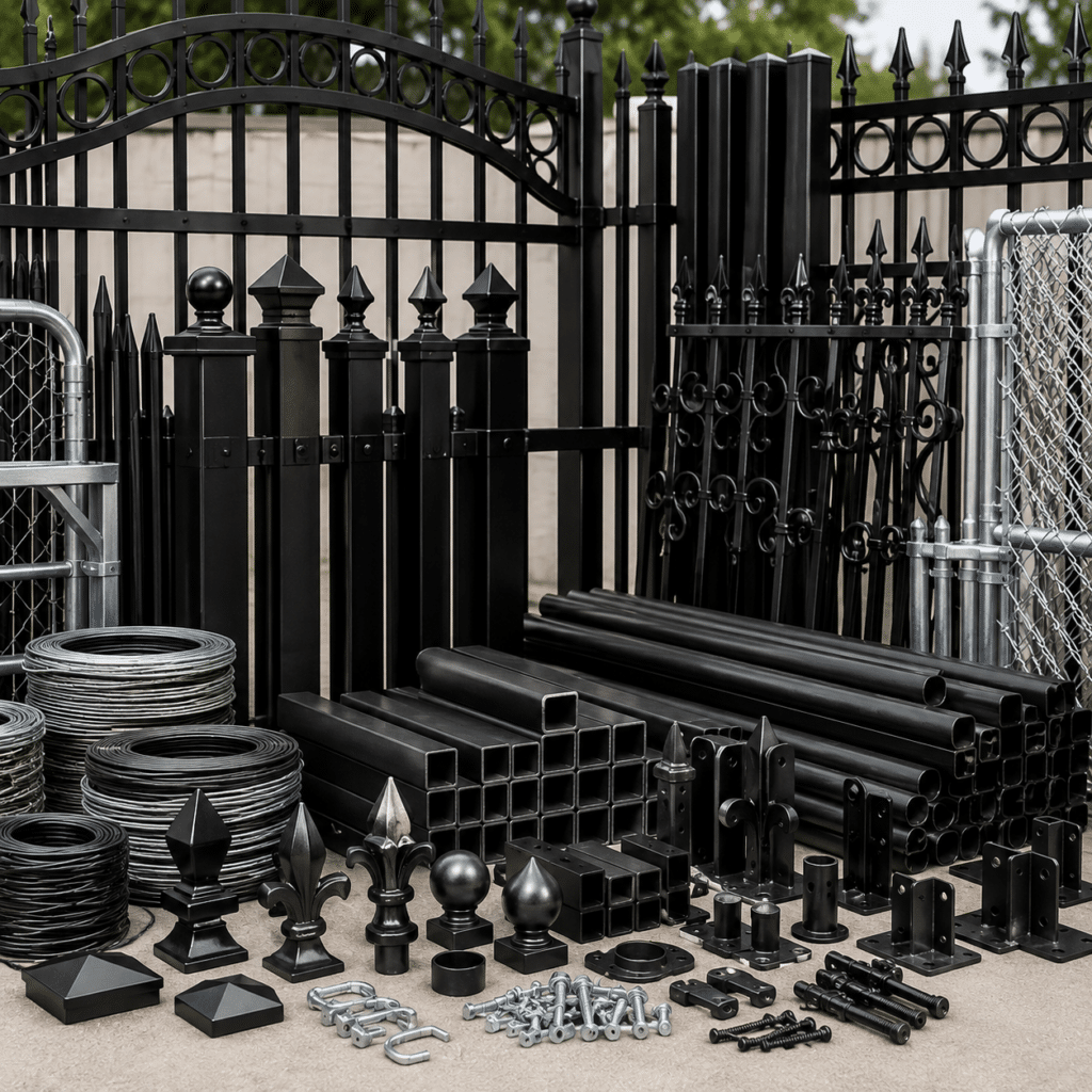 Metal & Ornamental Fence Supplies